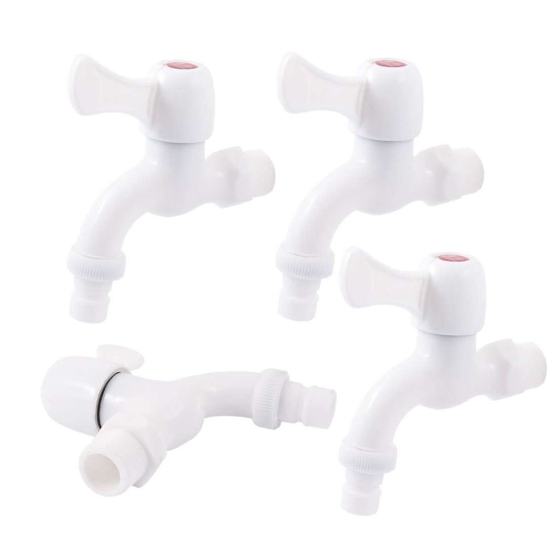 Amazon | uxcell 水栓 20mm オスネジ シングルレバー 1/4 回転